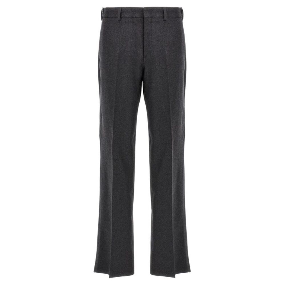 Fendi Gray Cashmere Casual Men's Pants
